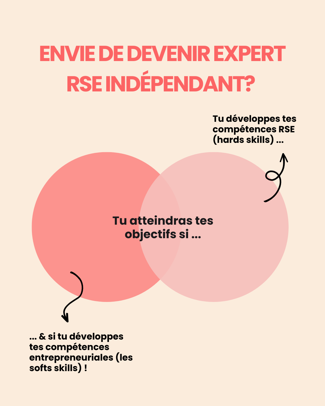 2 choses pour devenir expert RSE Tu peux devenir expert RSE si tu développes tes softs skills et tes hards skills